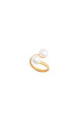 Amélia Double Pearl Ring
